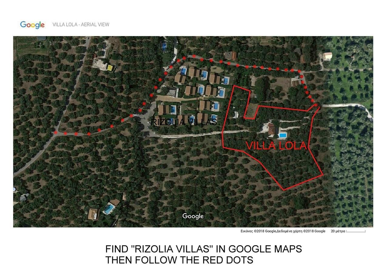 Villa Lola Lithakia  Esterno foto