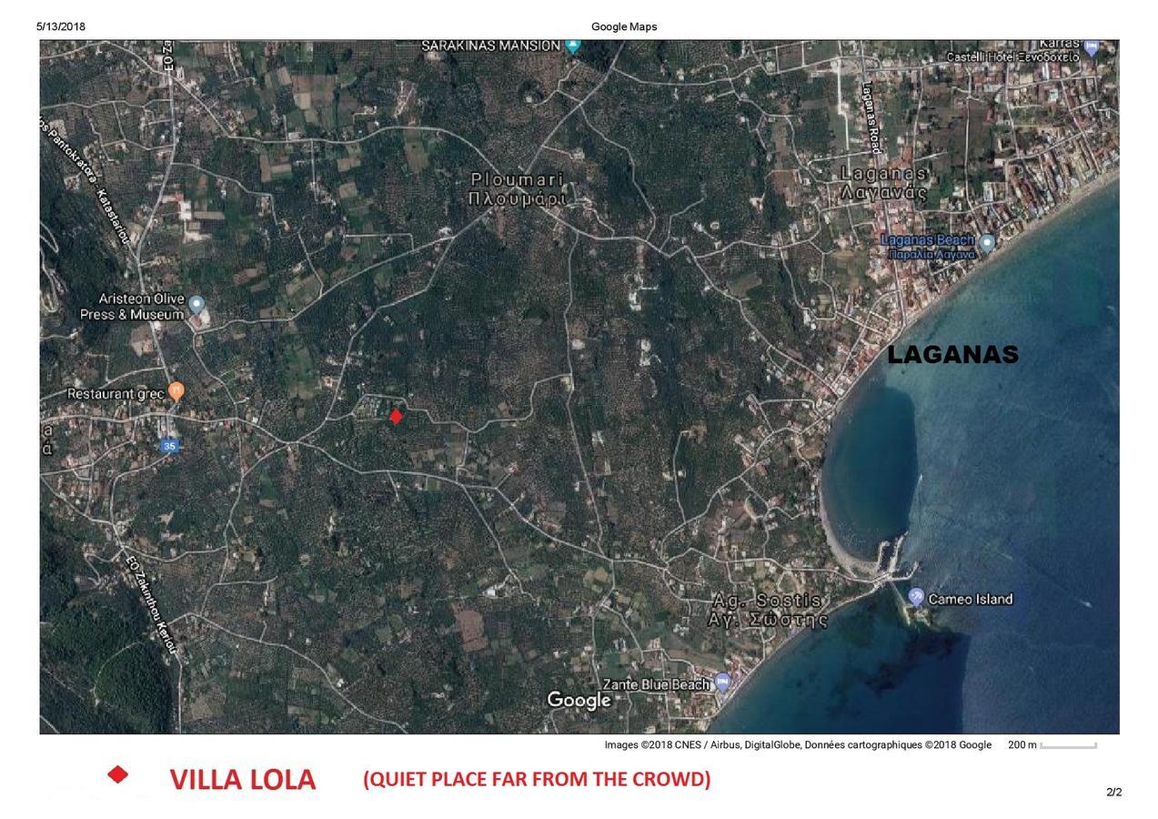 Villa Lola Lithakia  Esterno foto
